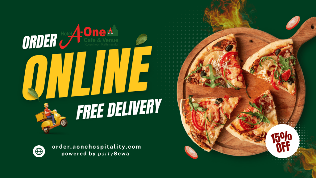Best Online-Food-Ordering in Kathmandu-Hotel-AOne-Cafe - powered by partySewa